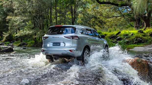 Isuzu MU-X 2021 river rear 3/4