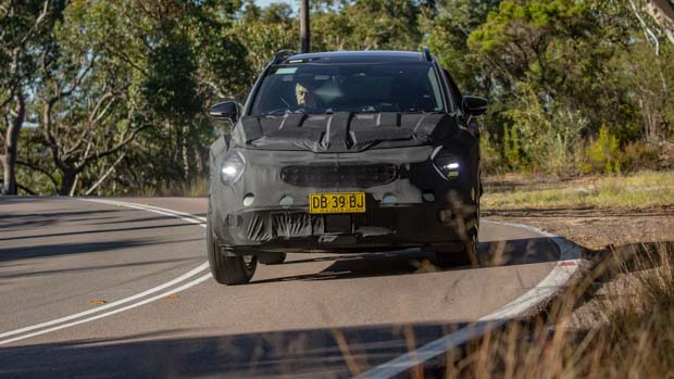 Kia Sportage 2022 testing front