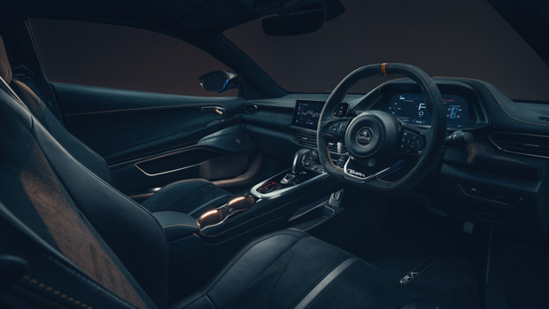 Lotus Emira 2022 interior