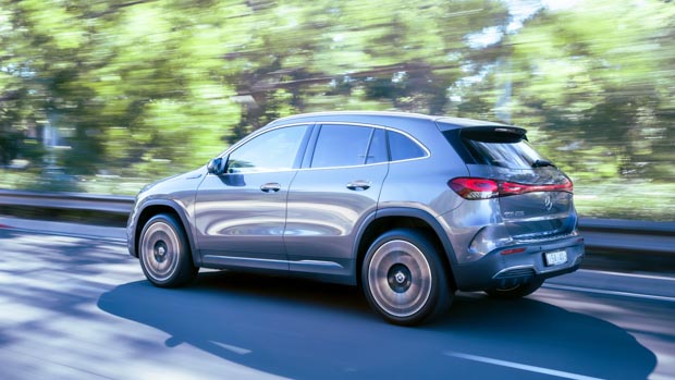 Mercedes-Benz EQA 2021 rear end