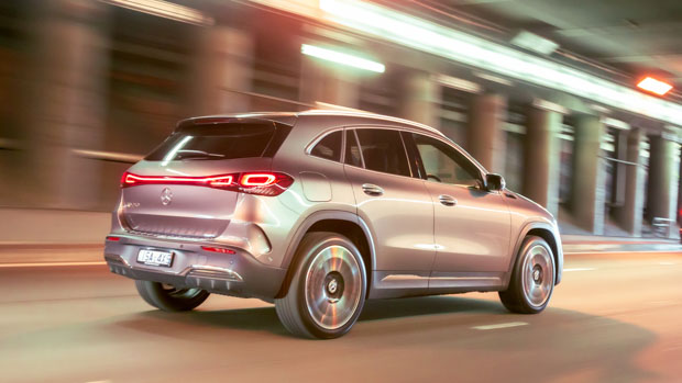 Mercedes-Benz EQA 2021 rear end