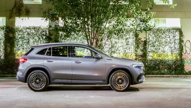 Mercedes-Benz EQA 2021 side profile