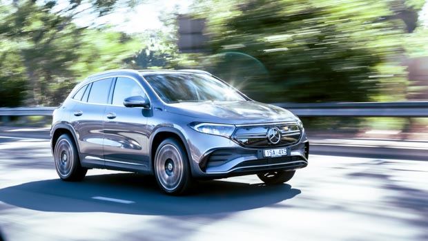 Mercedes-Benz EQA 2021 front end