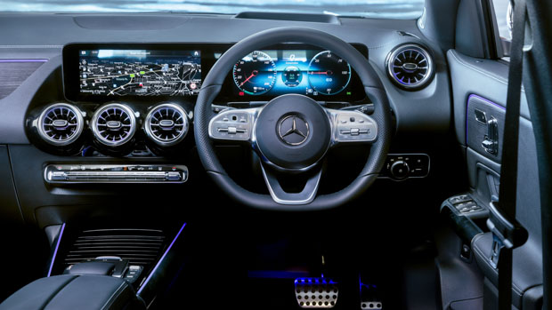 Mercedes-Benz EQA 2021 dashboard