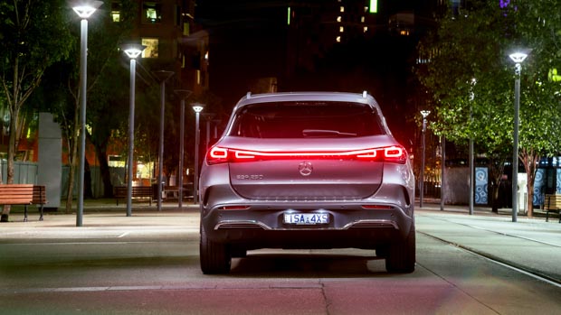 Mercedes-Benz EQA 2021 rear end