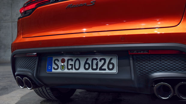 Porsche Macan 2022 diffuser