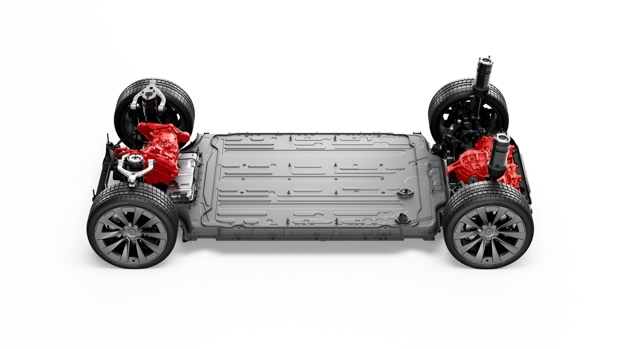 Tesla Model X 2022 chassis
