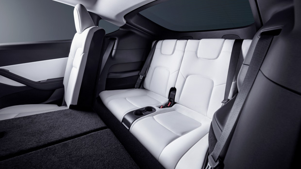 Tesla Model Y 2022 interior back