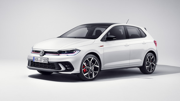 Volkswagen Polo GTI 2022 front 3/4