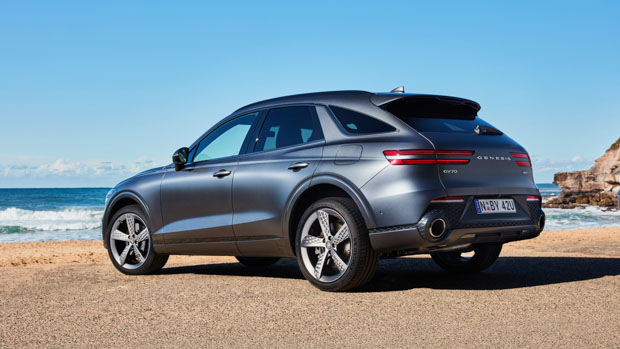 Genesis GV70 3.5 2022 grey rear