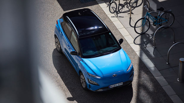Hyundai Kona Electric Highlander 2021 roof