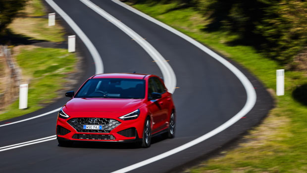 Hyundai i30 N 2021 front driving