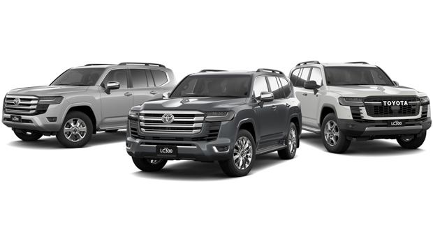 Toyota LandCruiser 300 Series 2022 range