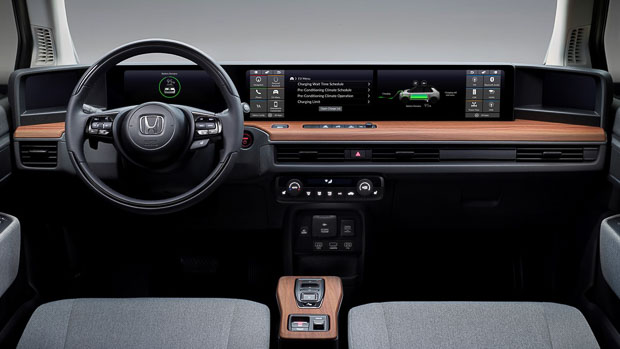 Honda E interior