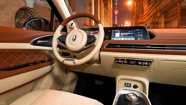 2021 Ora Cat EV leather interior