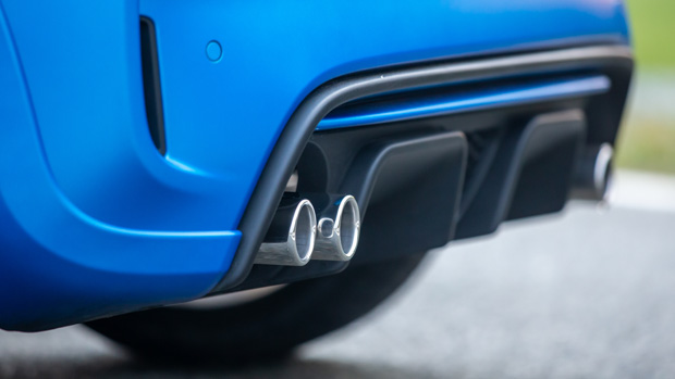 Abarth 595 Competizione exhaust