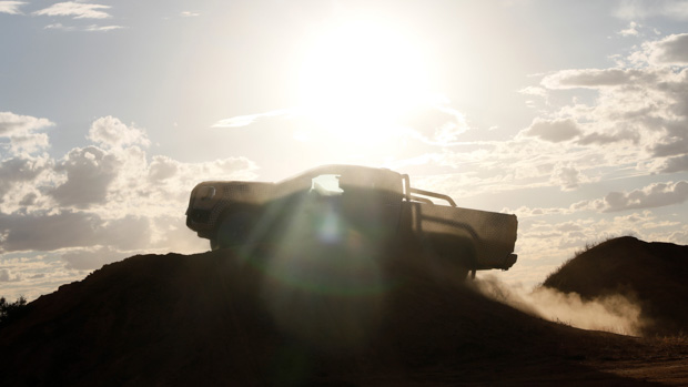 Ford Ranger 2022 side background