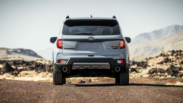 Honda Passport TrailSport rear 2022