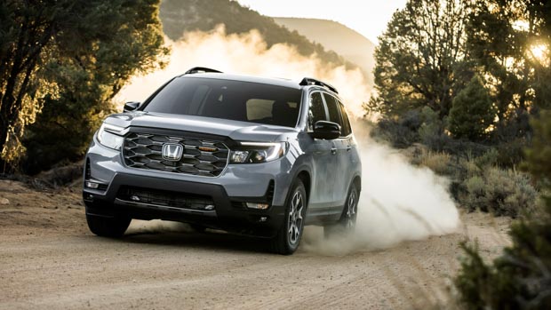 Honda Passport TrailSport front 2022