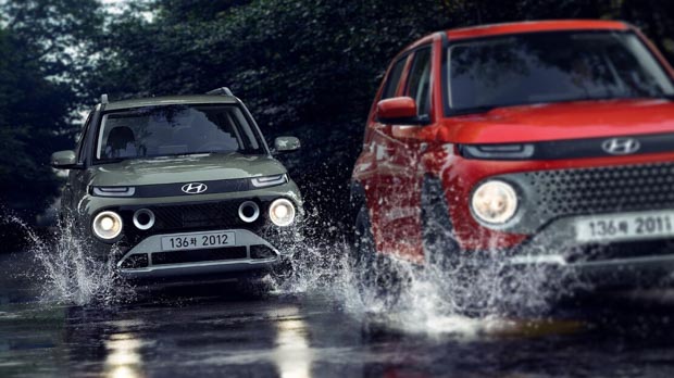 Hyundai Casper 2022 front driving