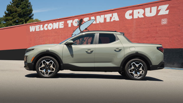 Hyundai Santa Cruz 2022 side