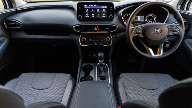 Hyundai Santa Fe base model 2022 interior