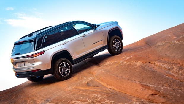 Jeep Grand Cherokee 4xe Trailhawk 2022 silver