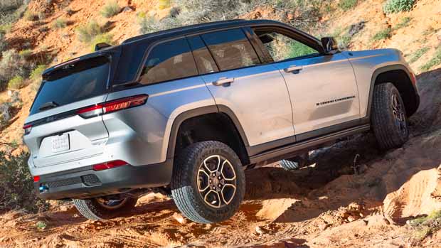 Jeep Grand Cherokee 4xe Trailhawk 2022 silver