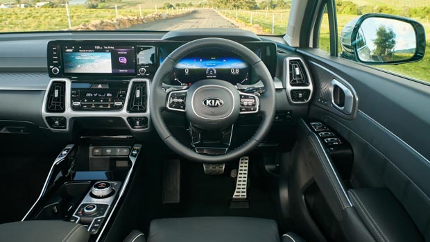 Kia Sorento 2022 GT Line interior