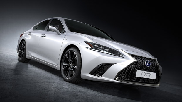Lexus ES 2022 F Sport front 3/4