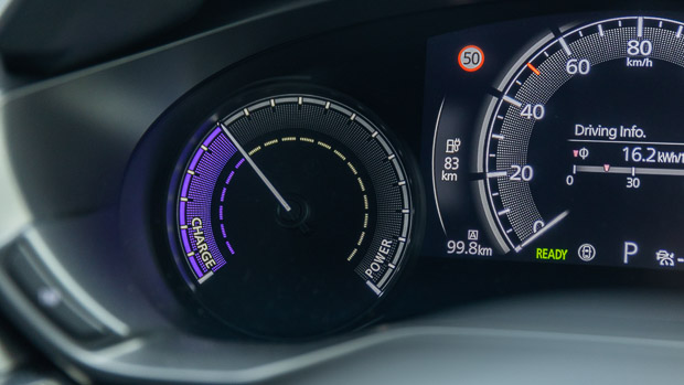 Mazda MX-30 Electric 2022 Cluster