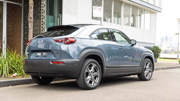 Mazda MX-30 Electric 2022 Rear End