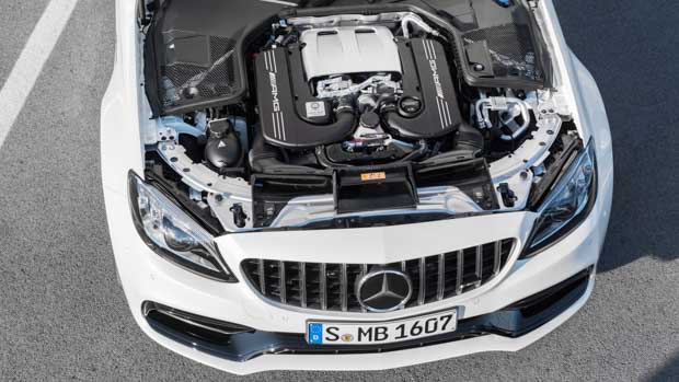 Mercedes-AMG C63 S 2022 engine