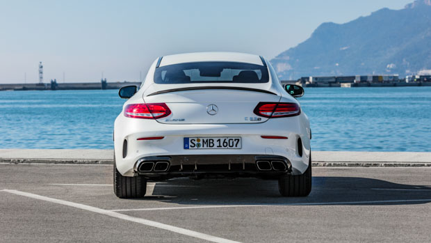 Mercedes-AMG C63S rear