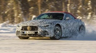 Mercedes-AMG hints at all-electric performance roadster