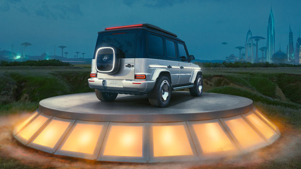 Mercedes-Benz Concept EQG rear