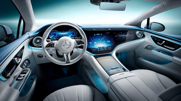 Mercedes-Benz EQE 2022 interior