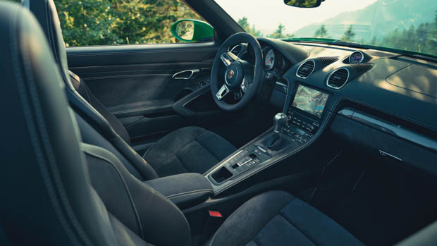 718 Boxster interior