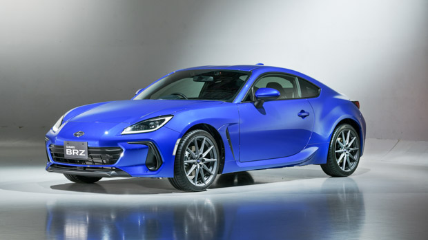 Subaru BRZ 2022 WR blue front