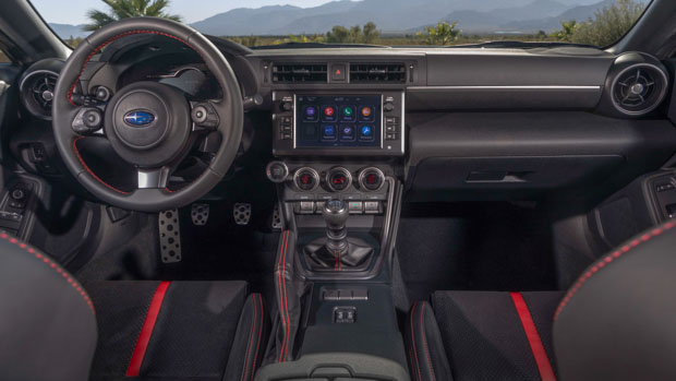 Subaru BRZ 2022 interior LHD
