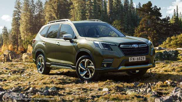 Subaru Forester 2022 front 3/4 off road