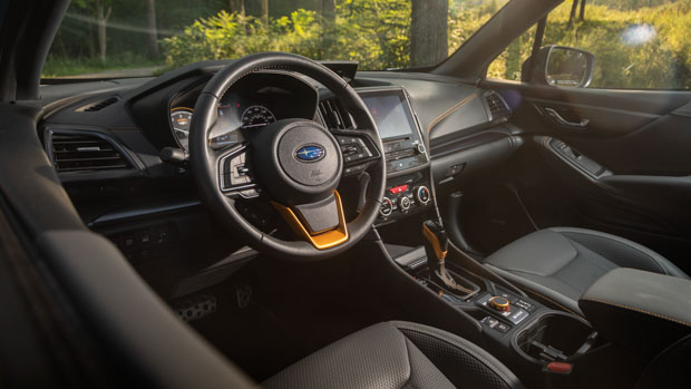 Subaru Forester Wilderness edition 2022 interior