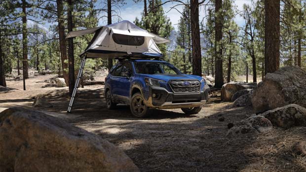 Subaru Forester Wilderness edition 2022 tent