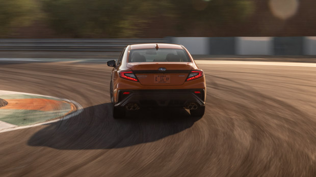 Subaru WRX 2022 rear driving