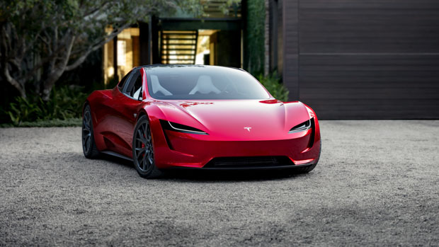 Tesla Roadster 2023 front