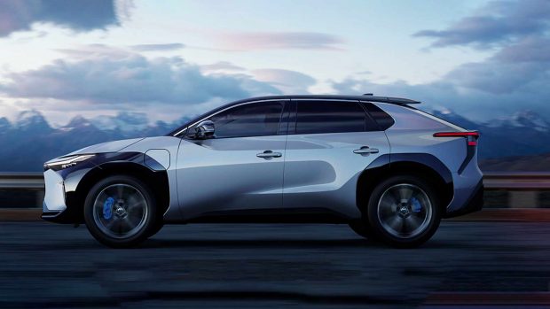 Toyota Bz4x 2022 side