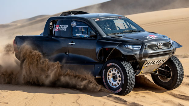 Toyota GR Hilux Dakar 2022 front