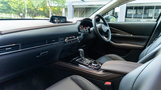 2021 Mazda CX30 interior cabin