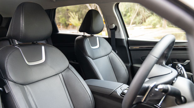 2021 Hyundai Tucson Elite 2.0D interior