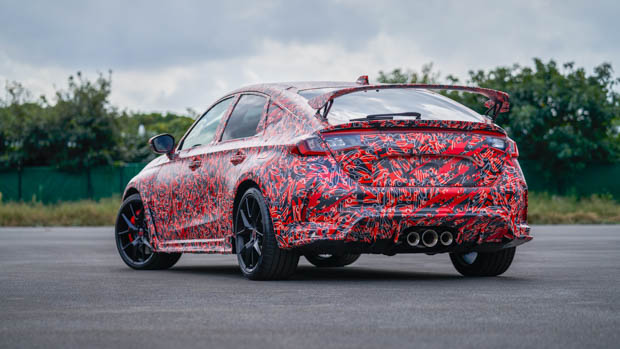 Honda Civic Type R 2022 rear